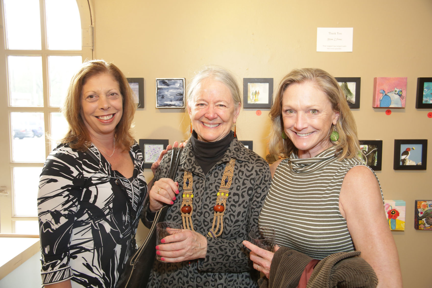 Opening night of “5 X 5” at the Depot